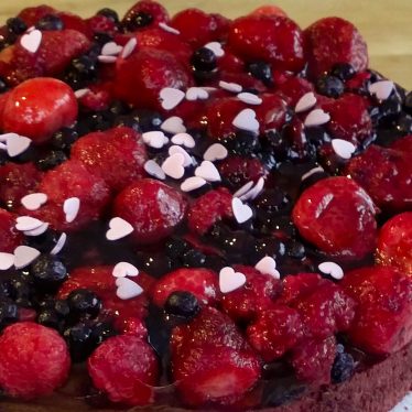 Unser „alltimefavorite“ Joghurtbeerenkuchen